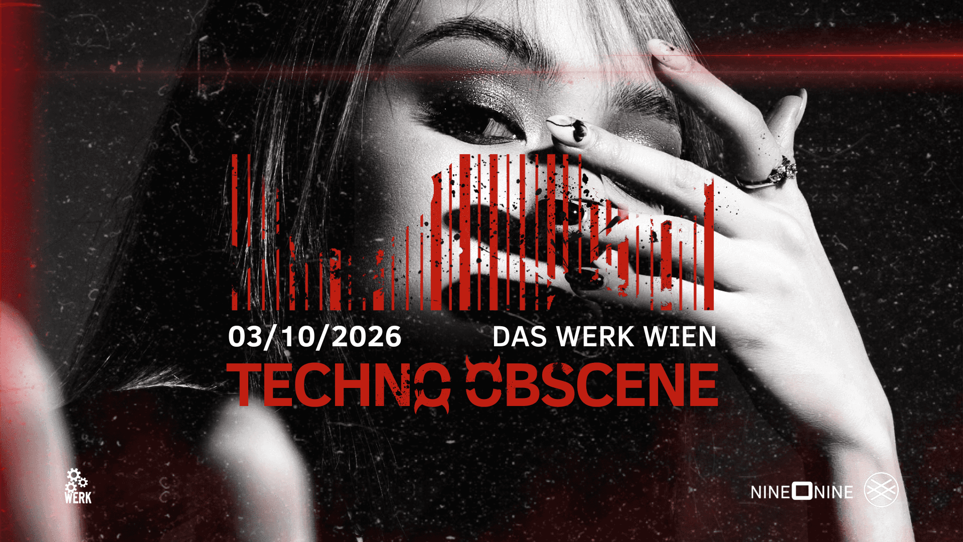 Flyer de TECHNO OBSCENE #34