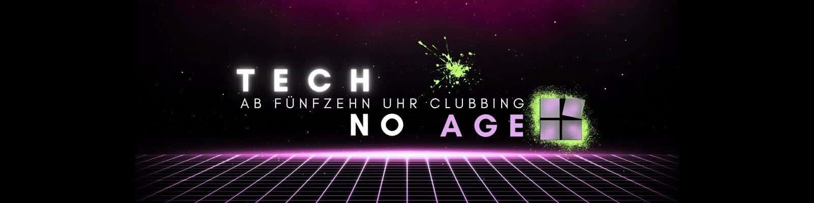 Flyer de techNOage ab fünfzehn uhr clubbing