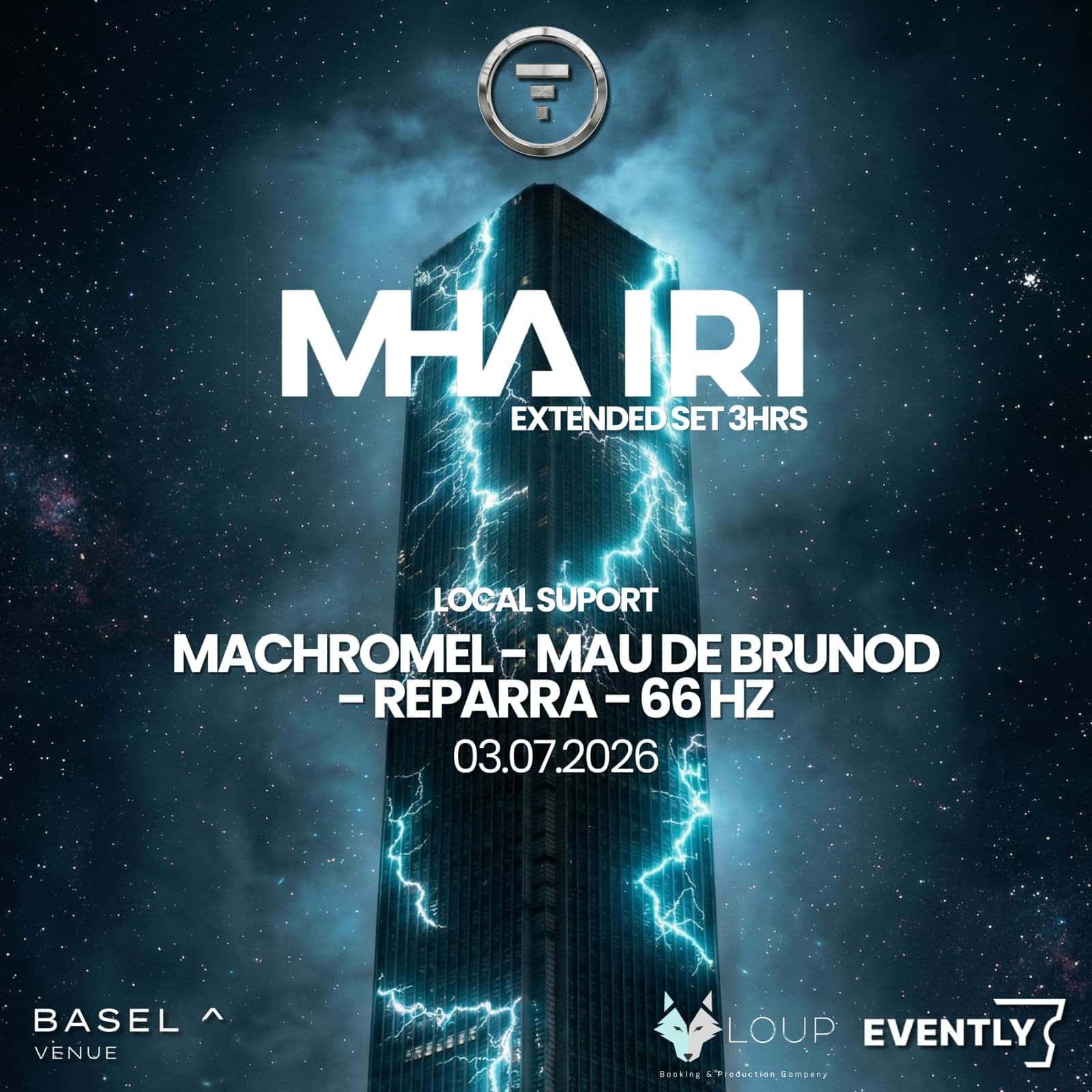 Cartel de TECHNOCRACIA presenta: MHA IRI