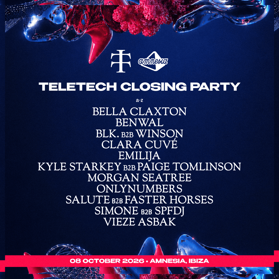 Flyer de Teletech Closing Party