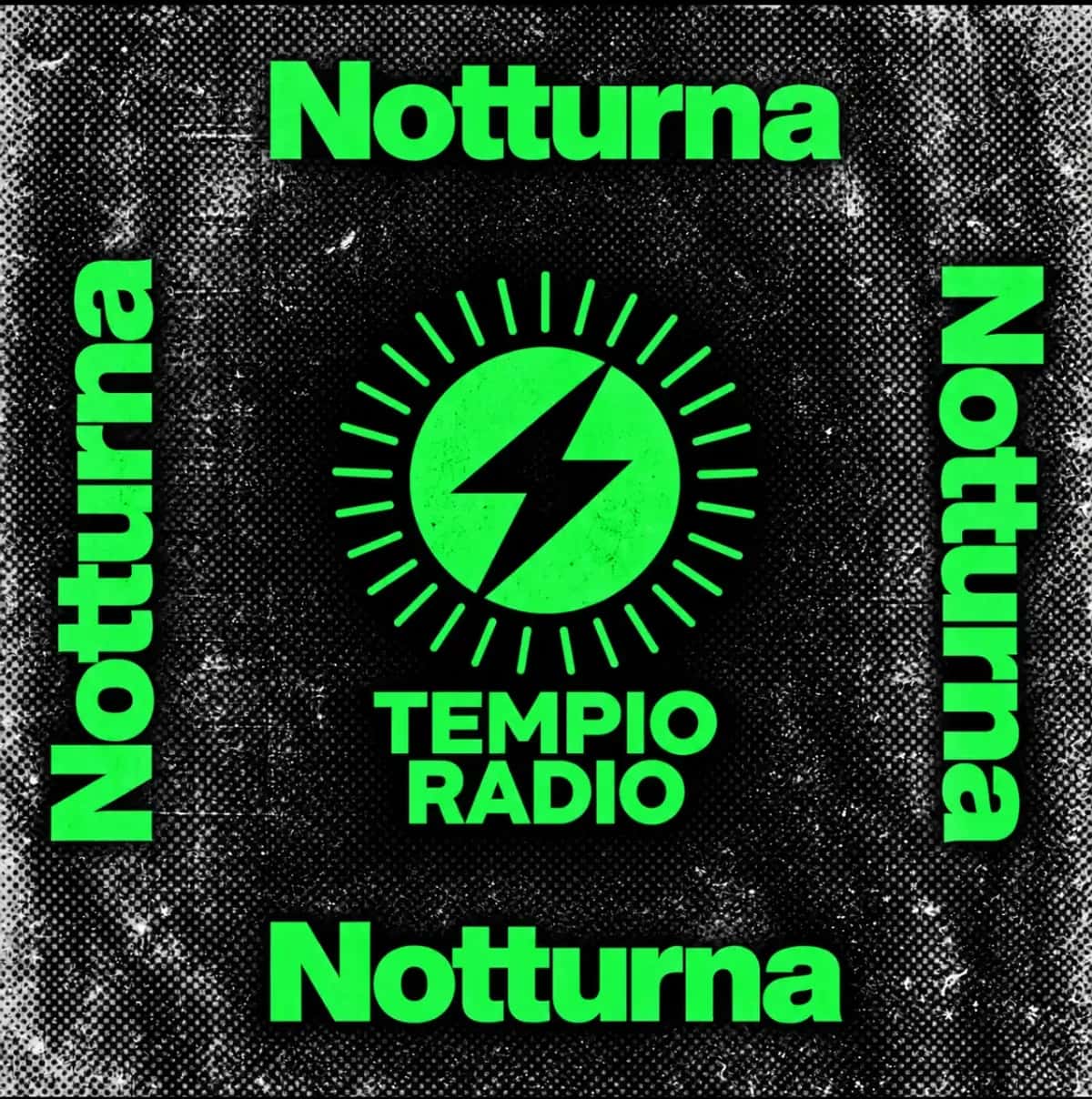 Flyer of Tempio Radio Notturna x Qloom: GLEDIS, Matteo Wnb, ZATAC