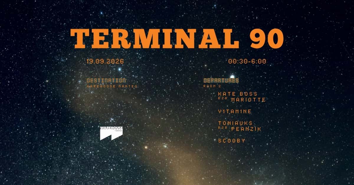 Flyer de Terminal 90