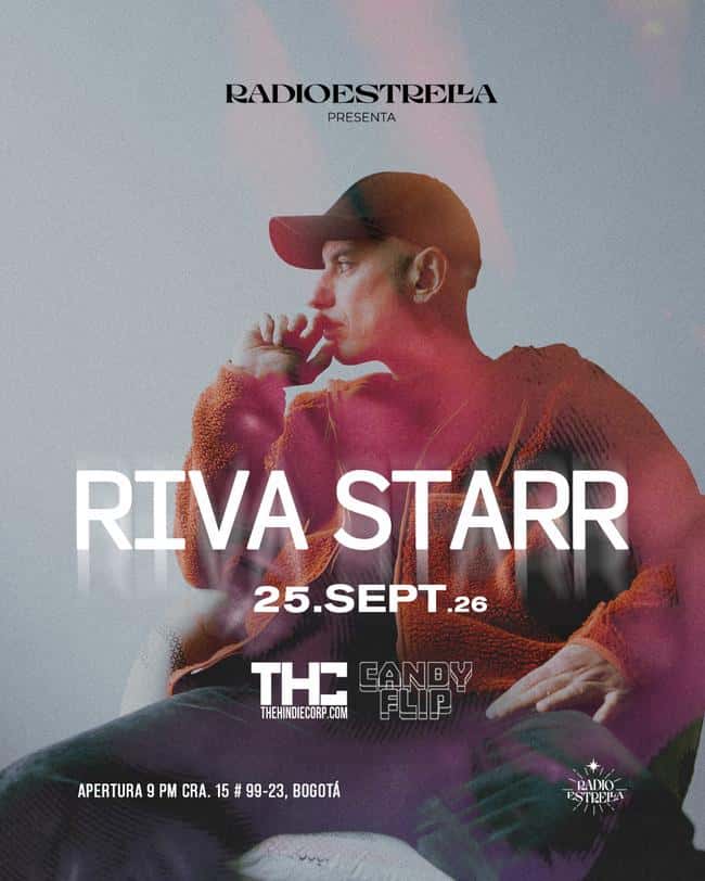 Flyer of THC+CandyFlip: Riva Starr