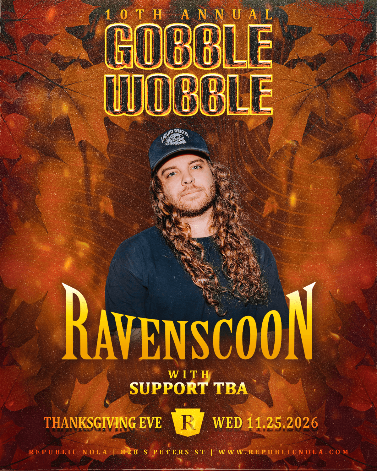 Flyer of The 10th Annual Gobble Wobble