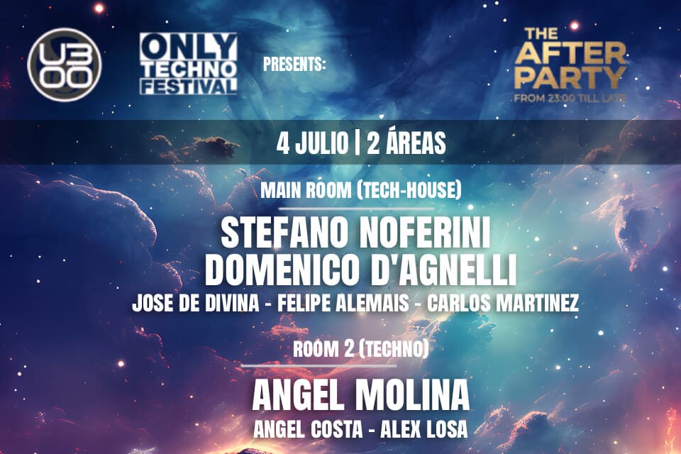 THE AFTER PARTY 04.07.2026 - ONLY TECHNO FESTIVAL AFTERSHOW