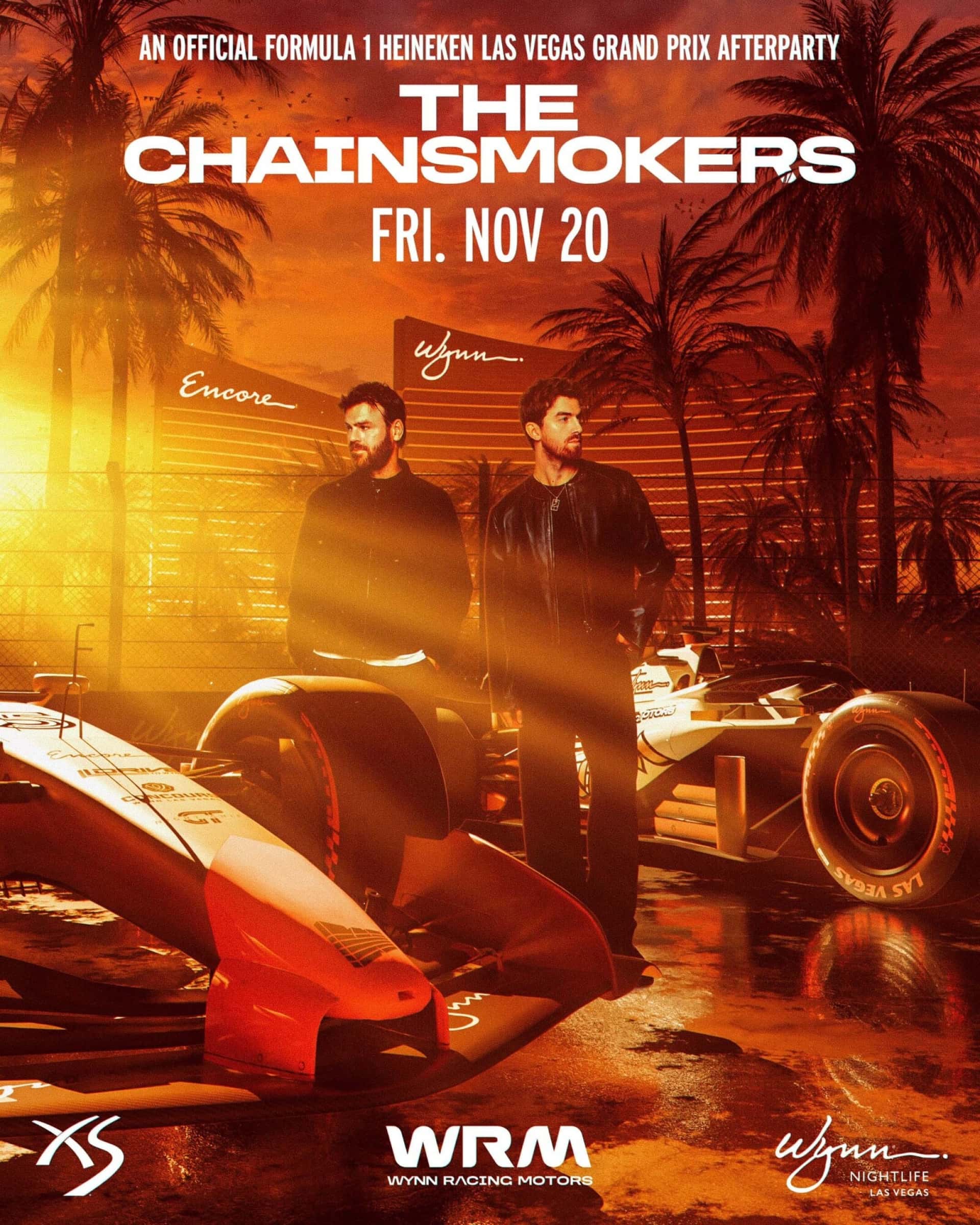 Flyer of The Chainsmokers