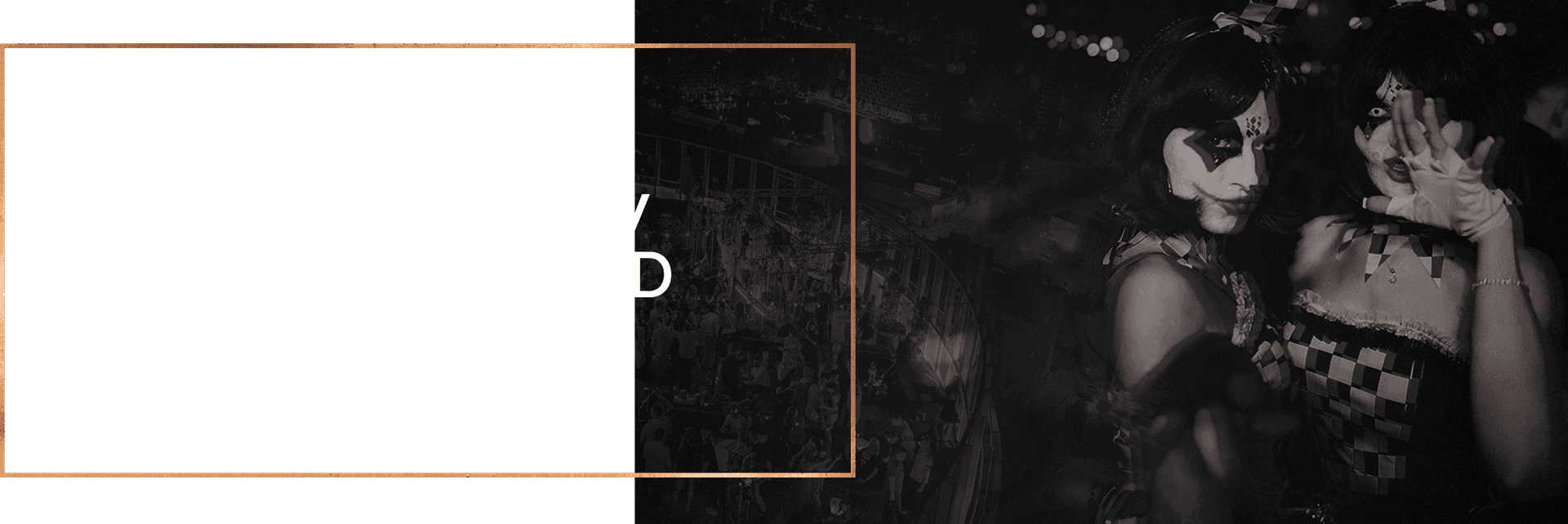 Flyer de THE FREAKSHOW CIRCUS HALLOWEEN WEEKEND