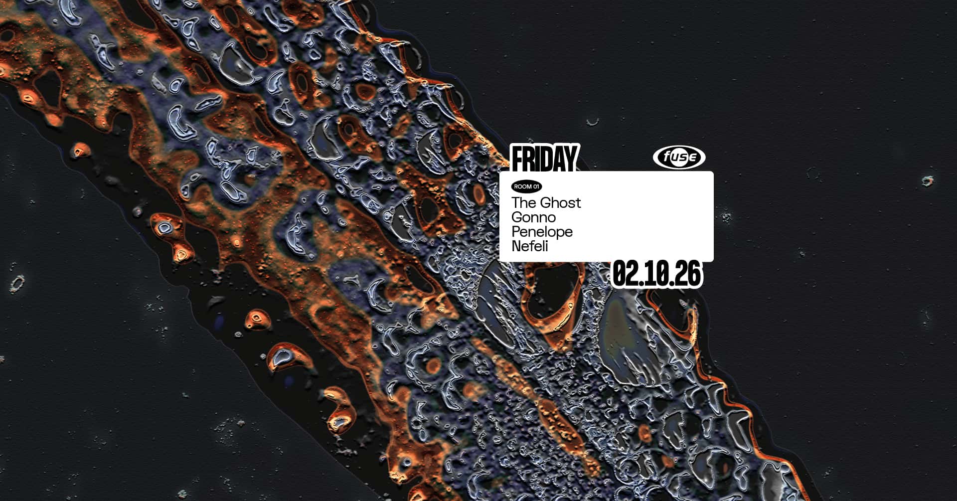 Flyer of Fuse presents: The Ghost & Gonno