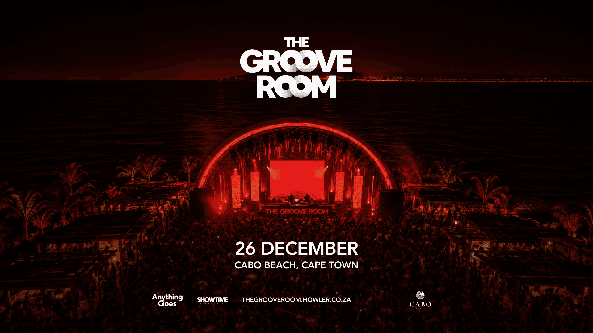 Flyer of The Groove Room Cape Town - 26 December 2026