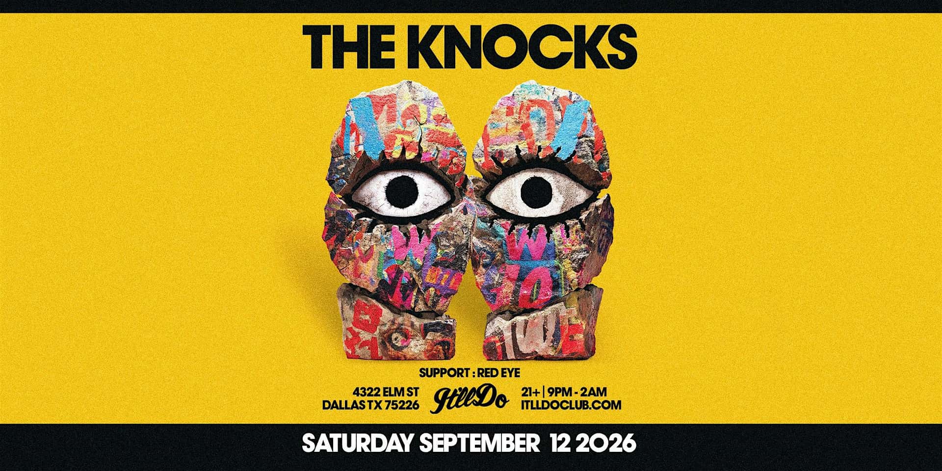 Cartel de The Knocks at It'll Do Club