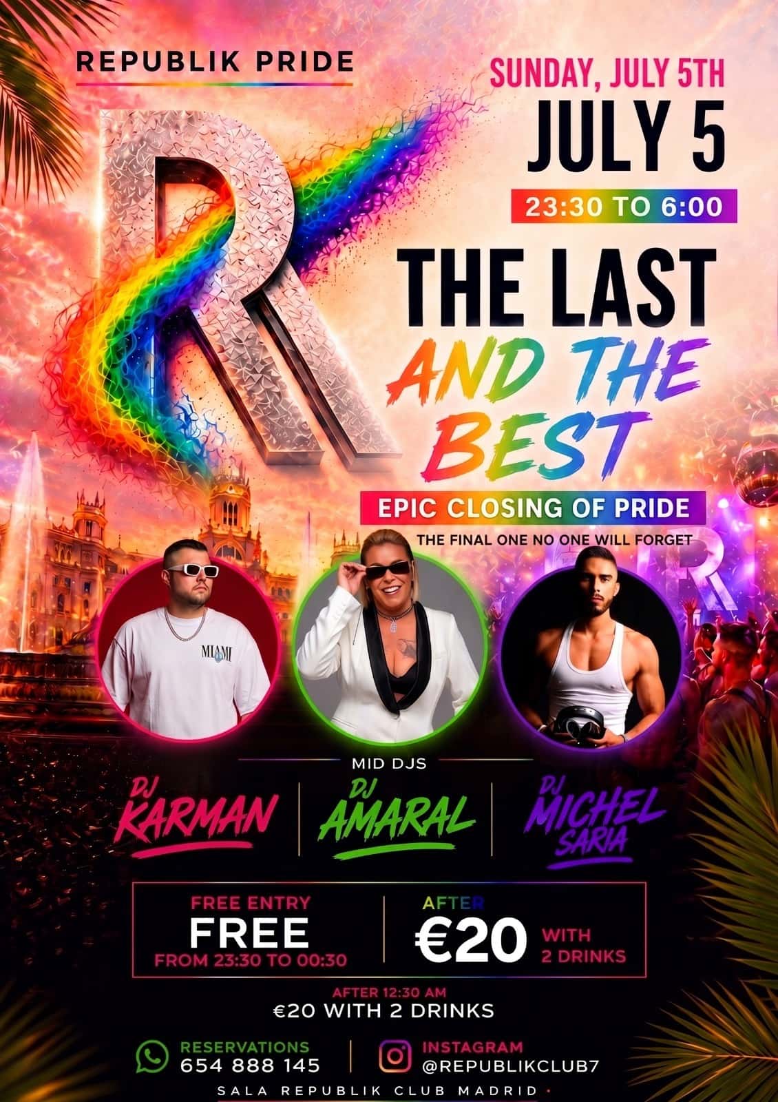 Cartel de THE LAST AND THE BEST