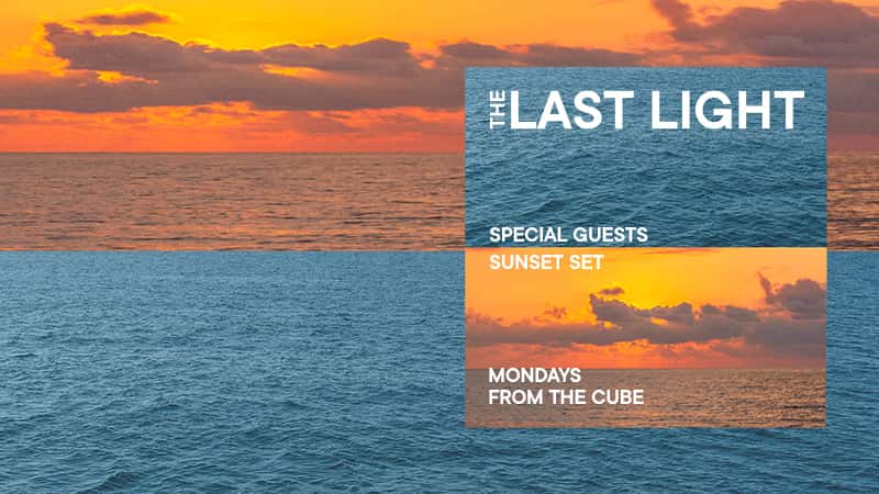 Cartel de The Last Light Mondays From The Cube
