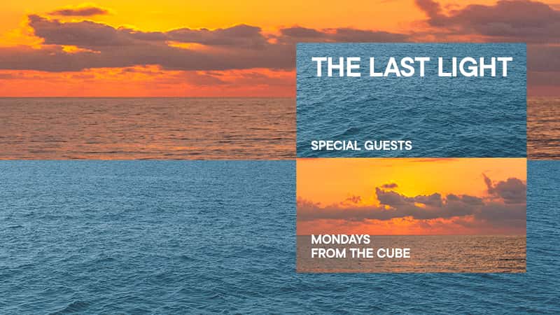 Cartel de The Last Light Mondays From The Cube