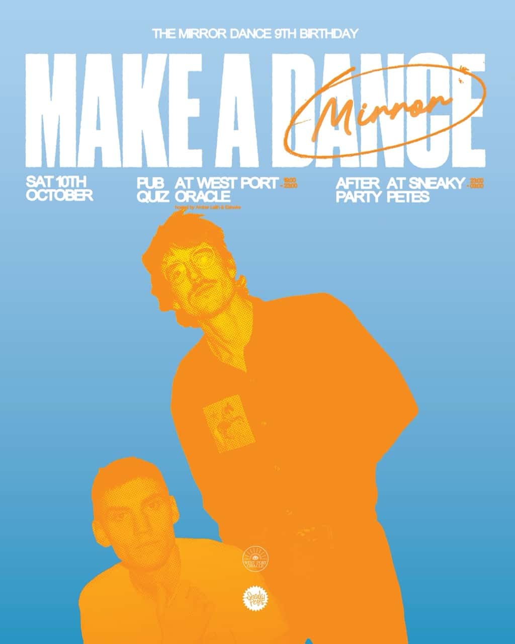 Flyer of The Mirror Dance 9th Birthday: Make A Dance