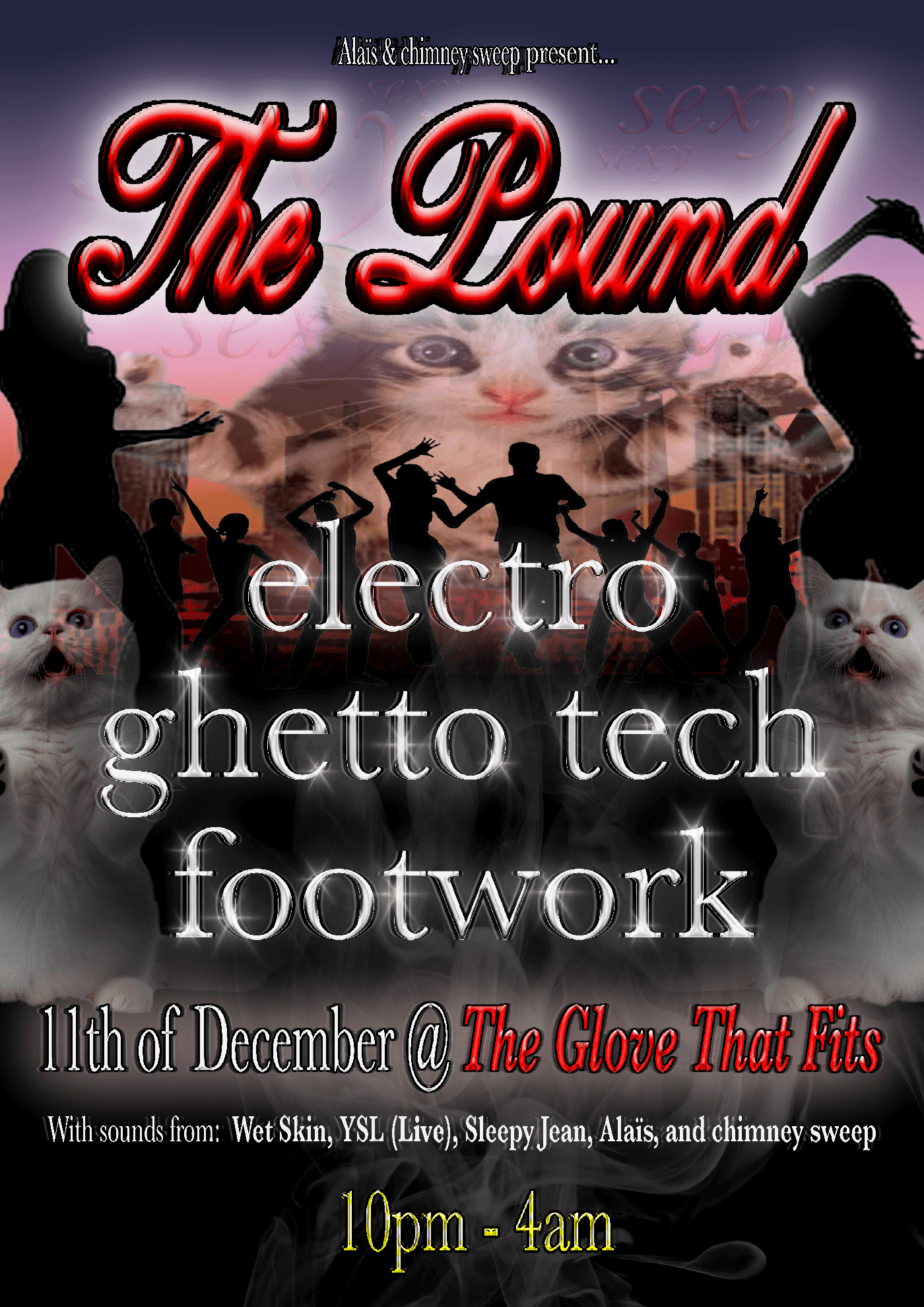 Flyer de The Pound