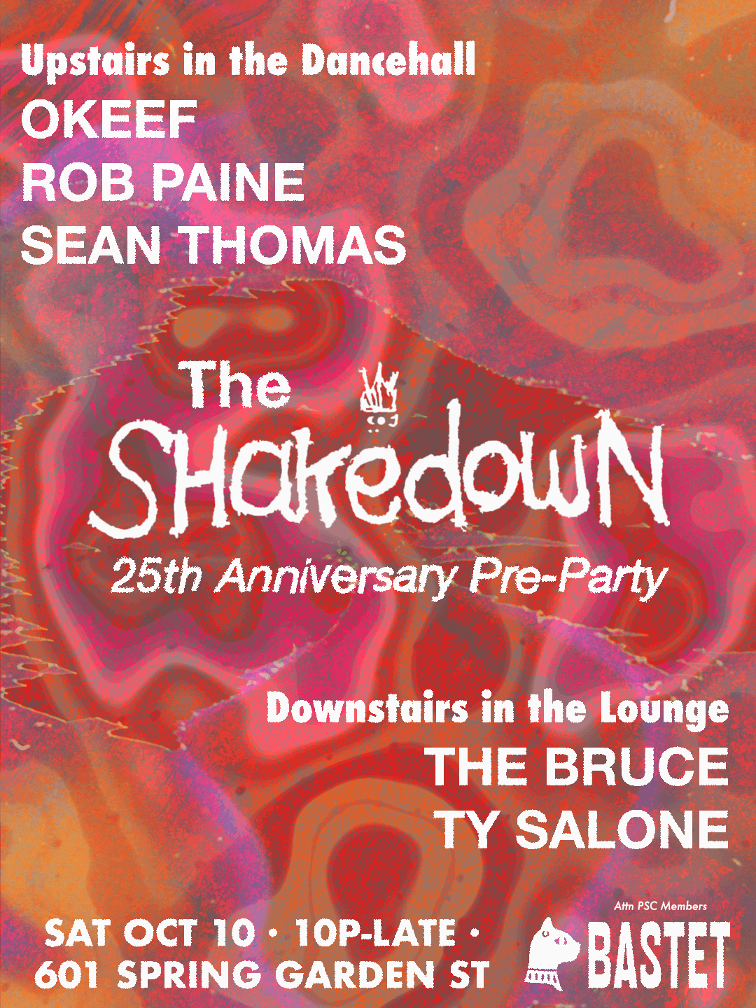 The Shakedown 25 Year Anniversary Pre Party W/ Circle Crew