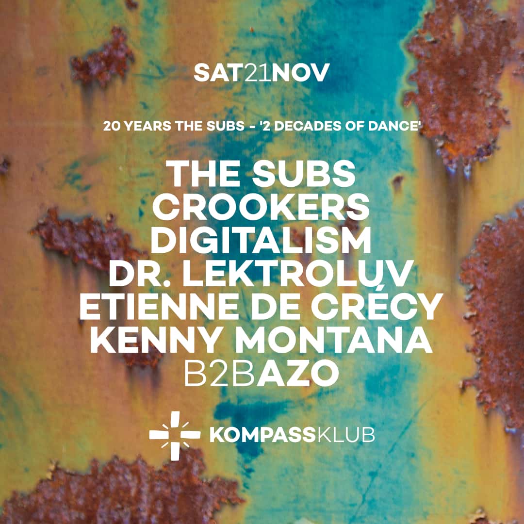 Flyer of THE SUBS at KOMPASS