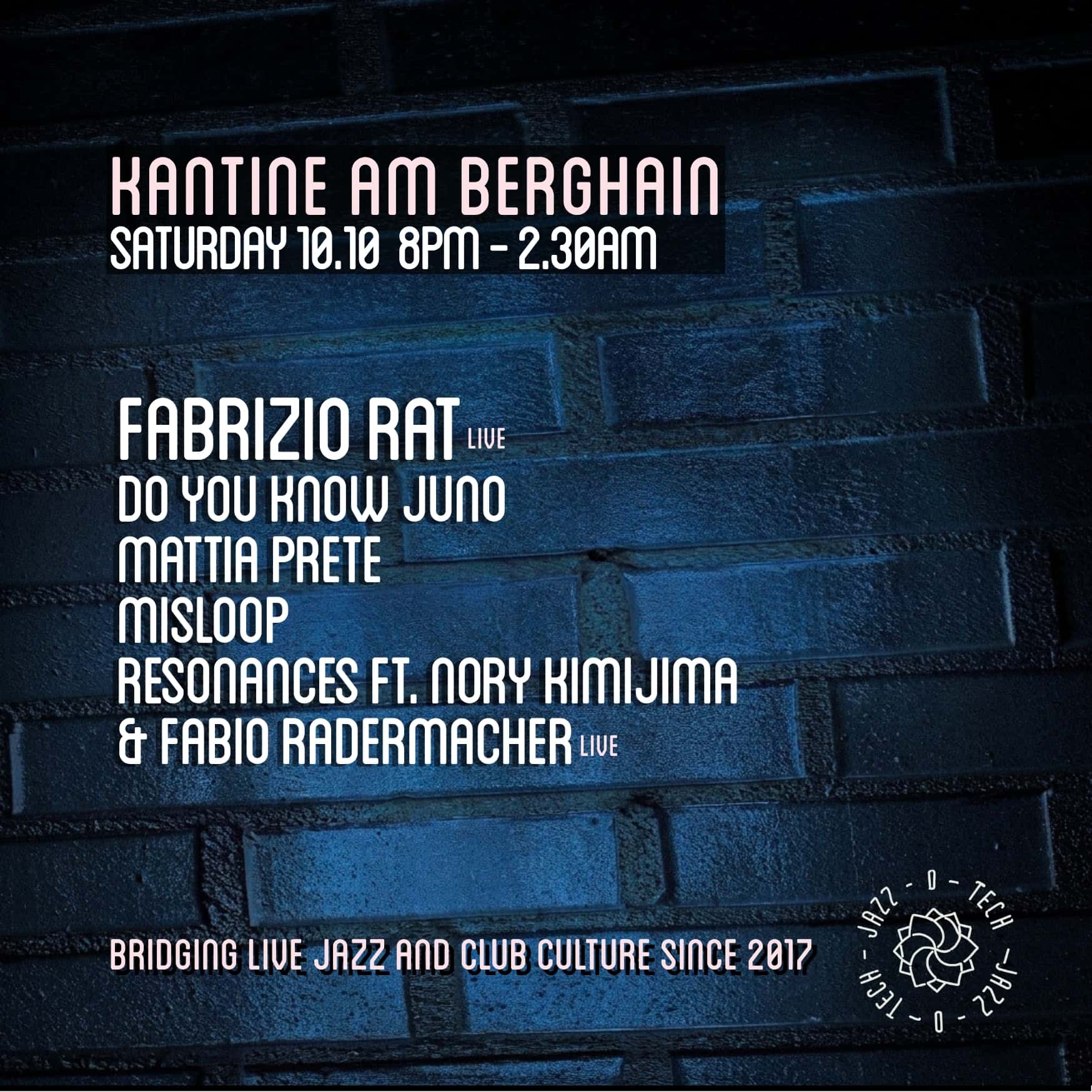 Flyer de This is Techno Jazz