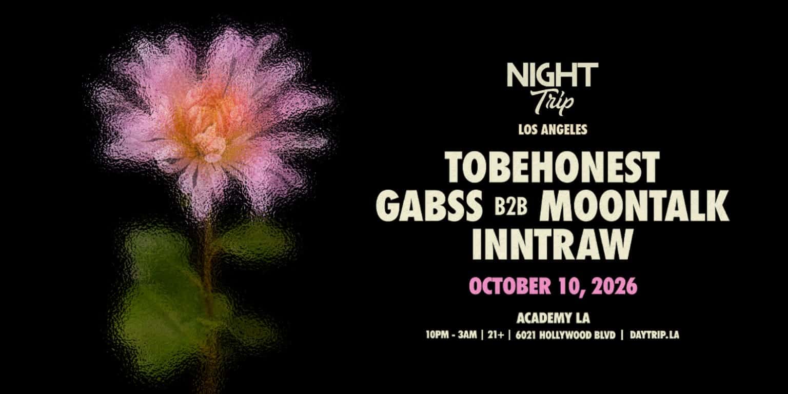 Flyer de ToBeHonest, Gabss B2B Moontalk, InntRaw