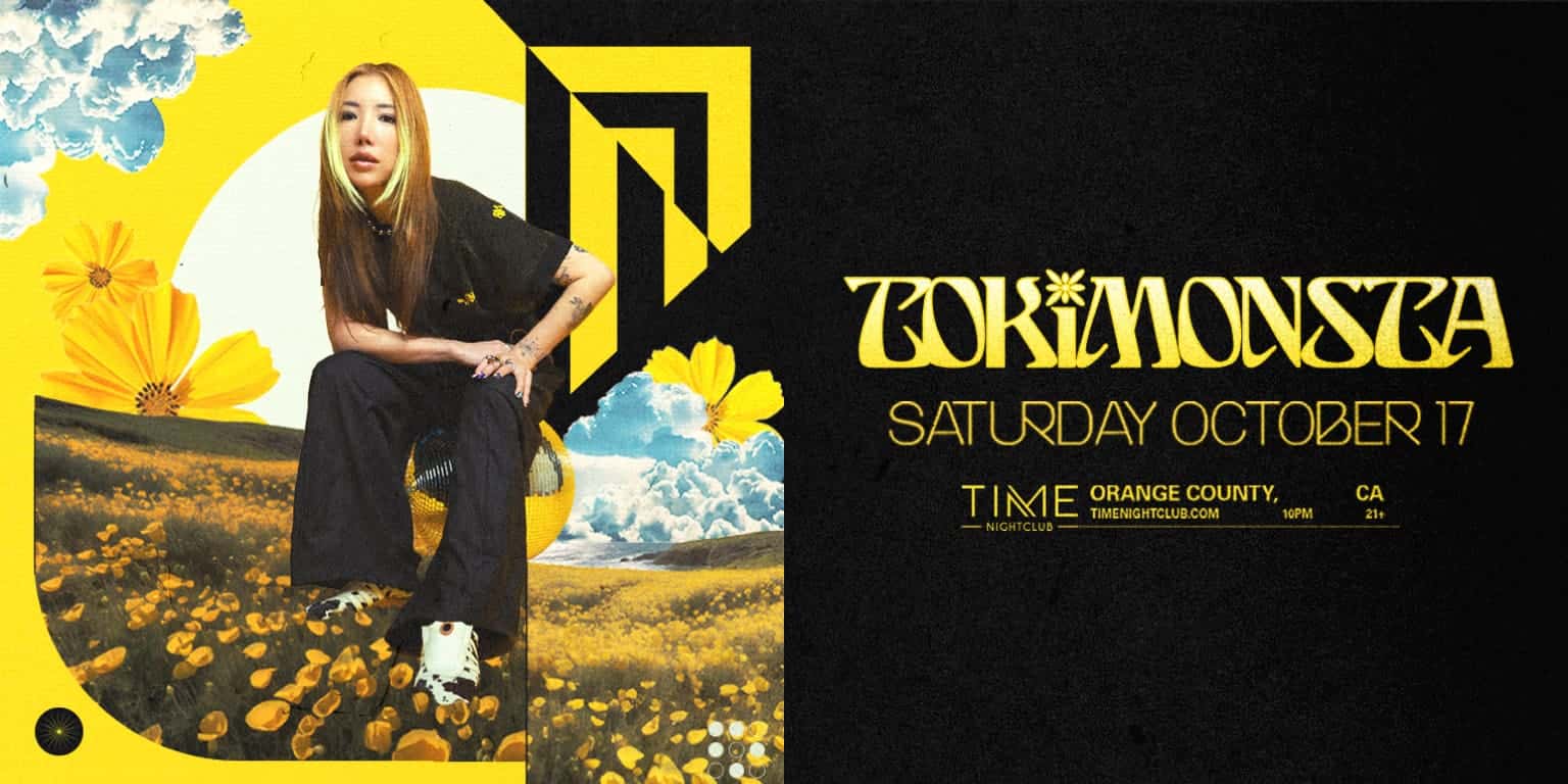 Flyer de TOKiMONSTA