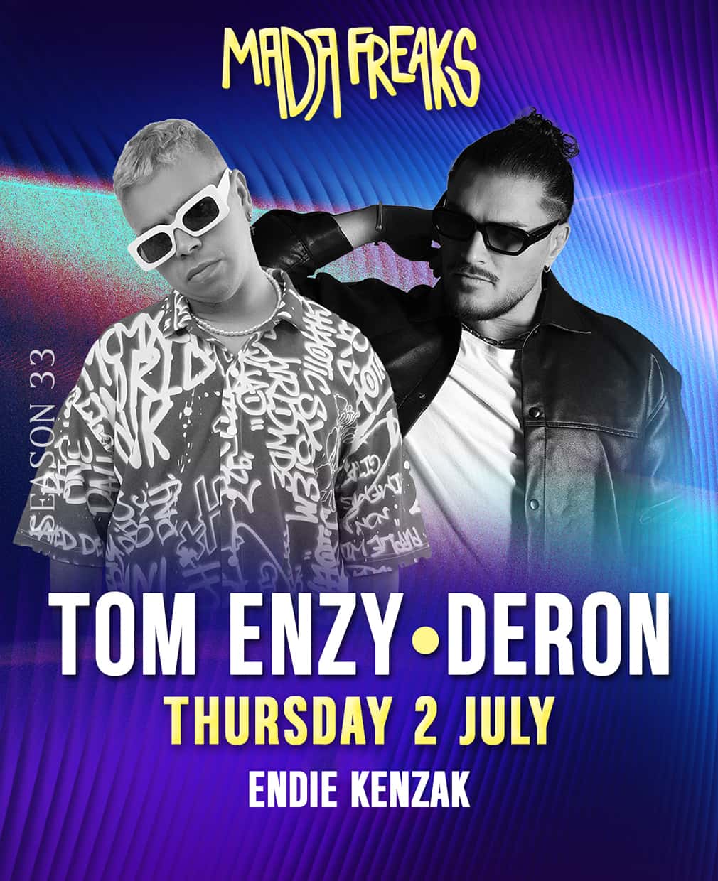 Cartel de Tom Enzy | Deron | Endie Kenzak
