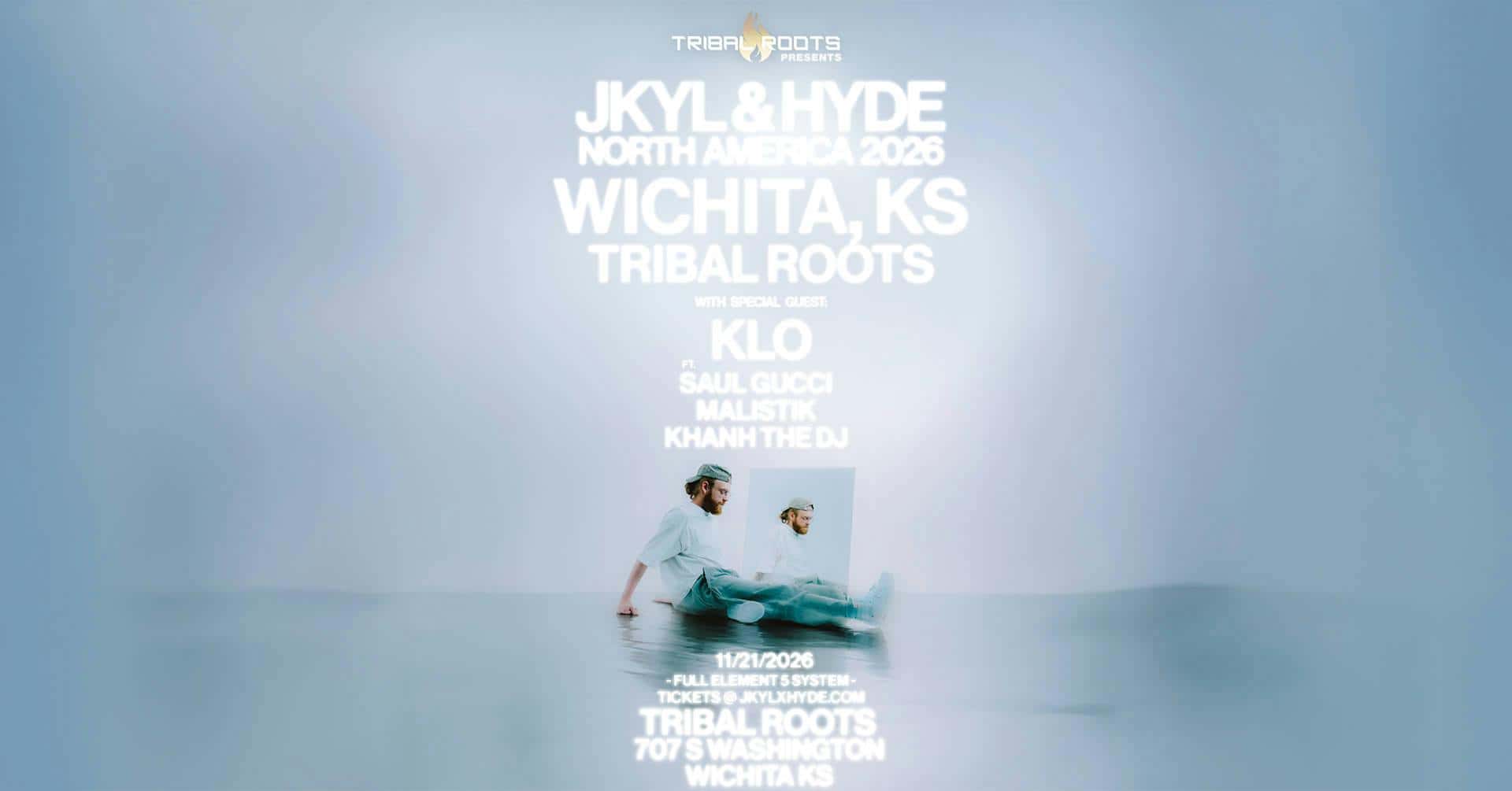 Flyer of Tribal Roots presents Jkyl & Hyde