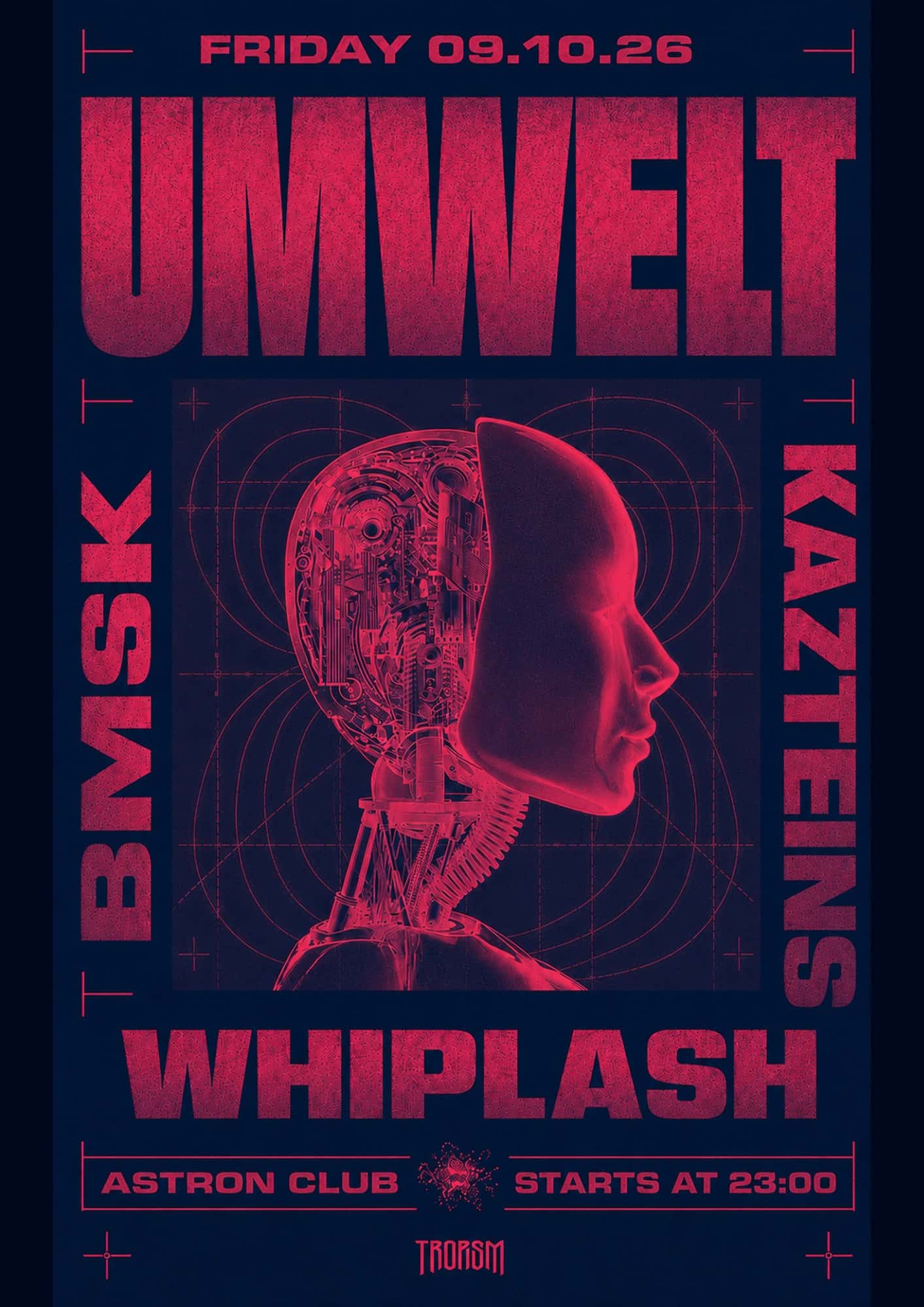 Flyer of TROPISM with Umwelt