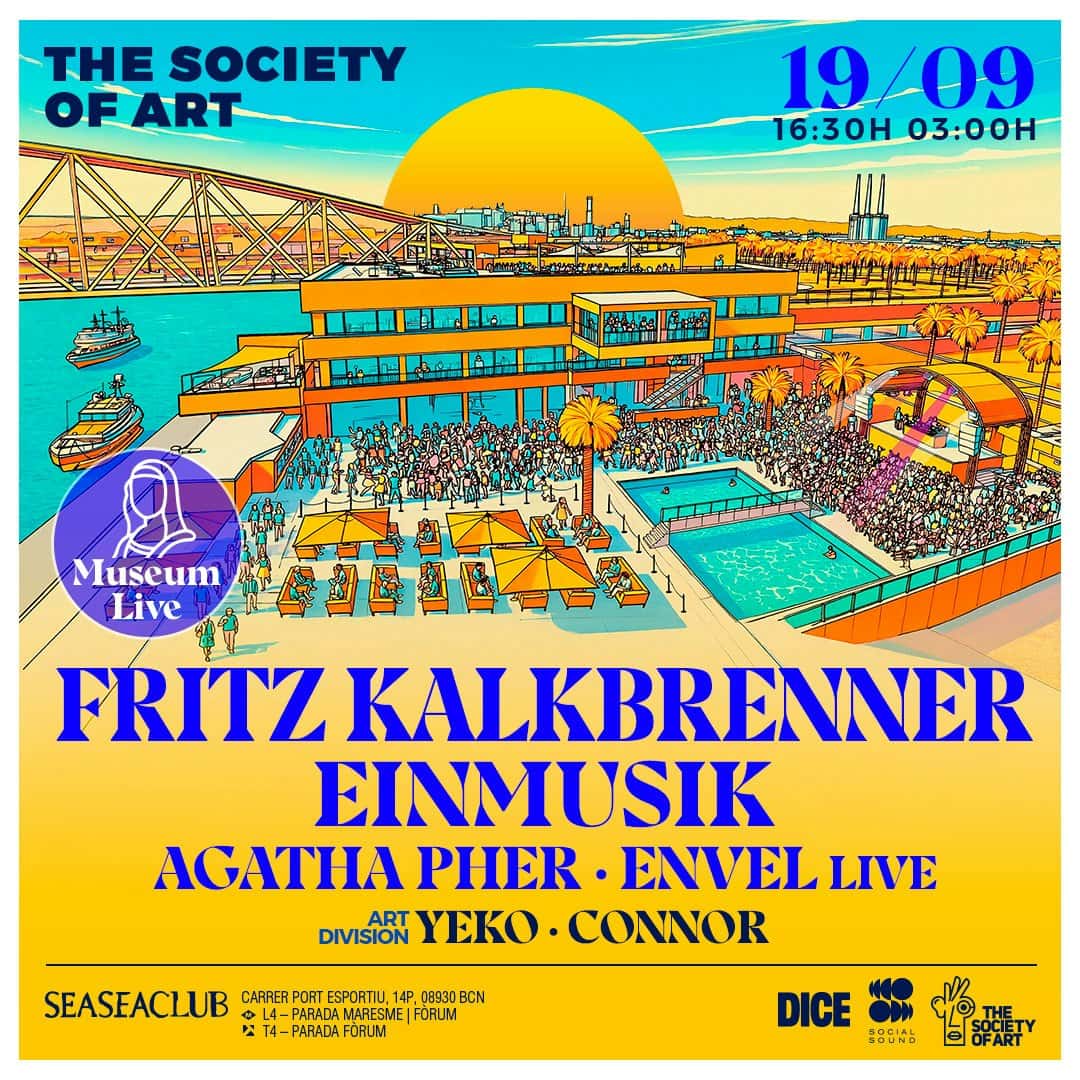 Flyer de TSOA: Fritz Kalkbrenner & Einmusik (Open Air)
