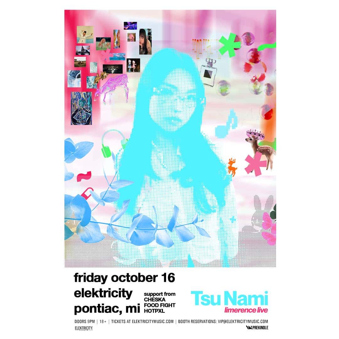 Flyer de TSU NAMI: LIMERENCE TOUR (360° DJ EXPERIENCE)