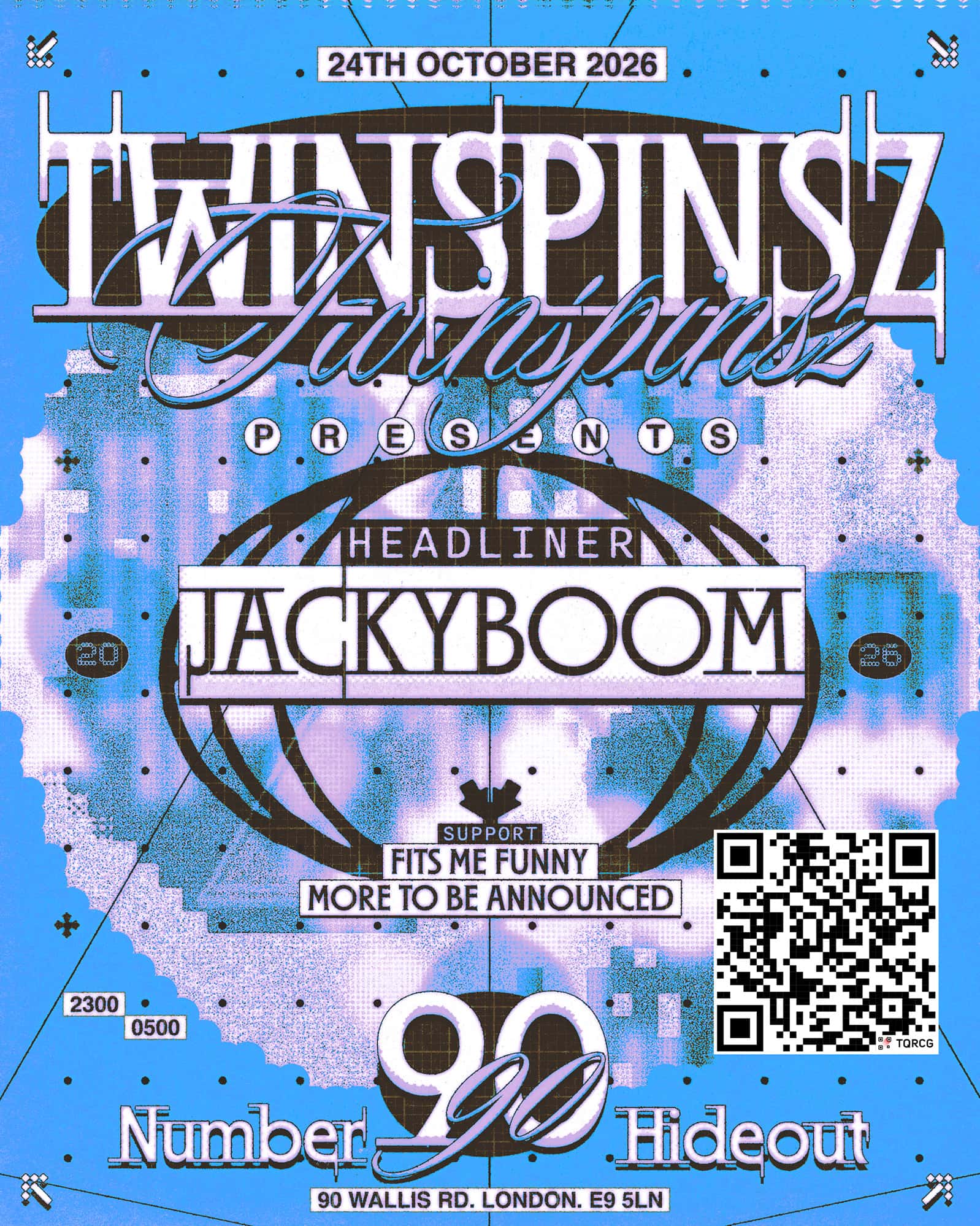 Flyer of Twinspinsz 𐣲⋆。˚ Very Special Guests