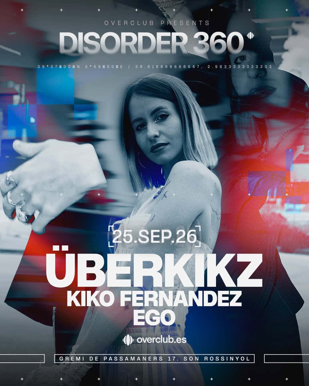 Flyer de ÜBERKIKZ by DISORDER 360°