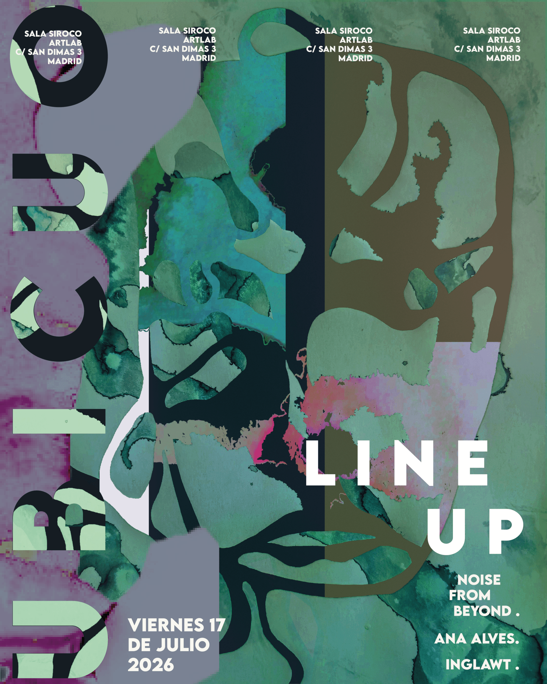 Ubicuo: Noise from Beyond + Ana Alves + Inglawt