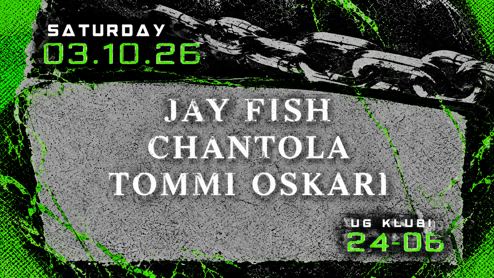 Flyer de UG Klubi Vol. 2