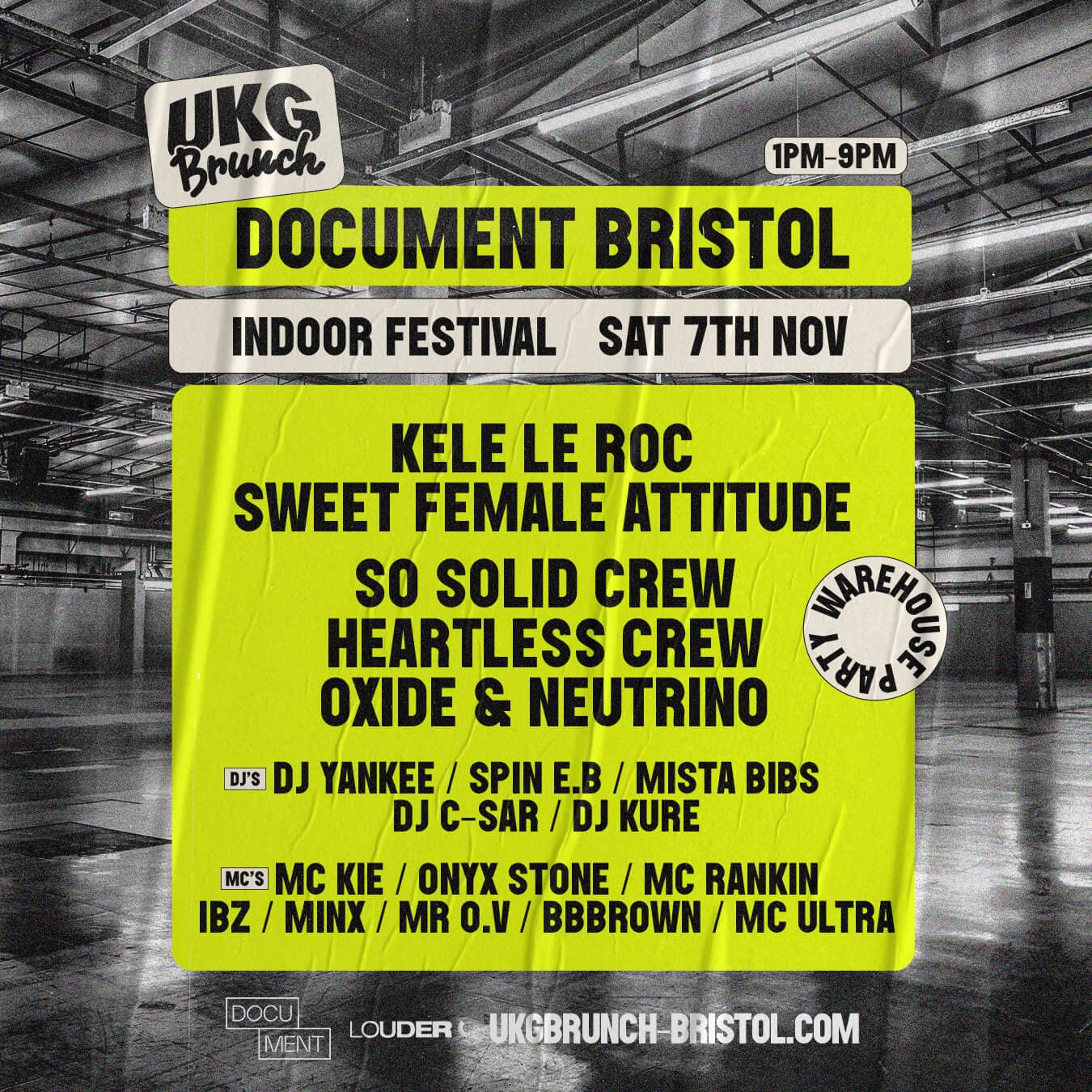 UKG Brunch: All Day Rave | Bristol