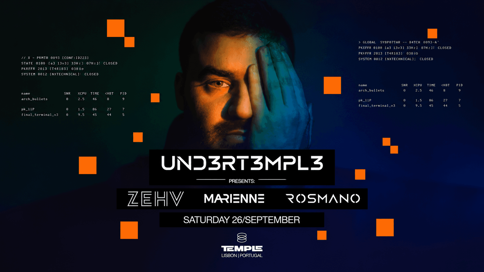 UND3RT3MPL3 presents ZEHV (USA)