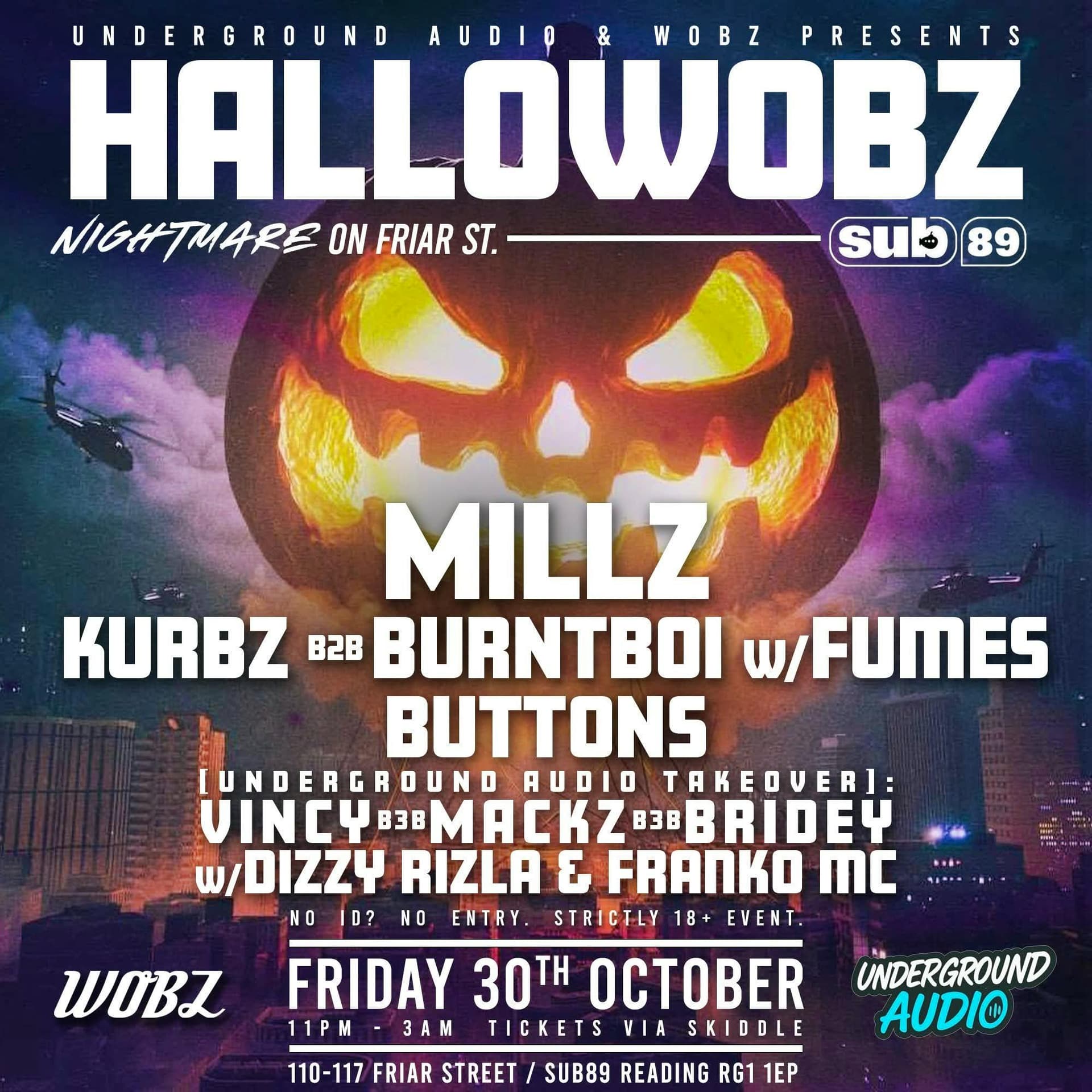 Underground audio x Wobz
