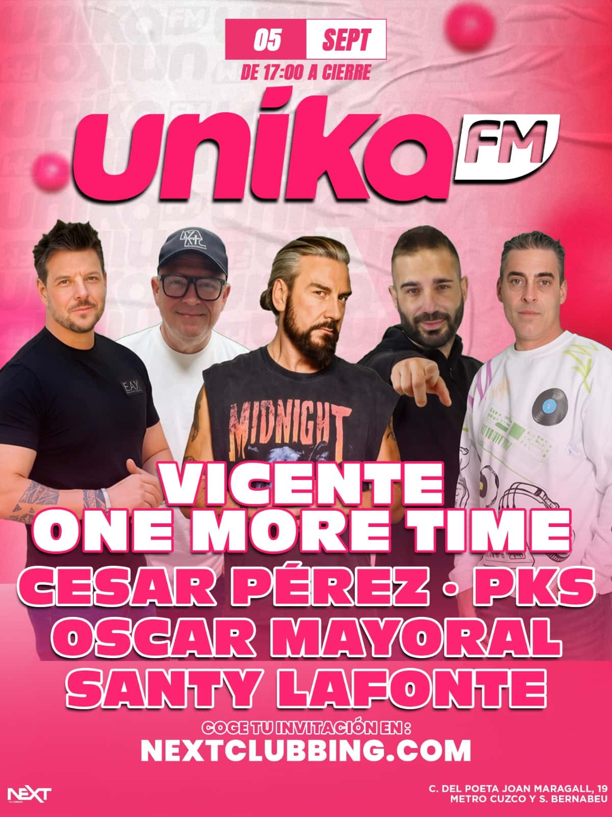 Cartel de UNIKA Remember Fest