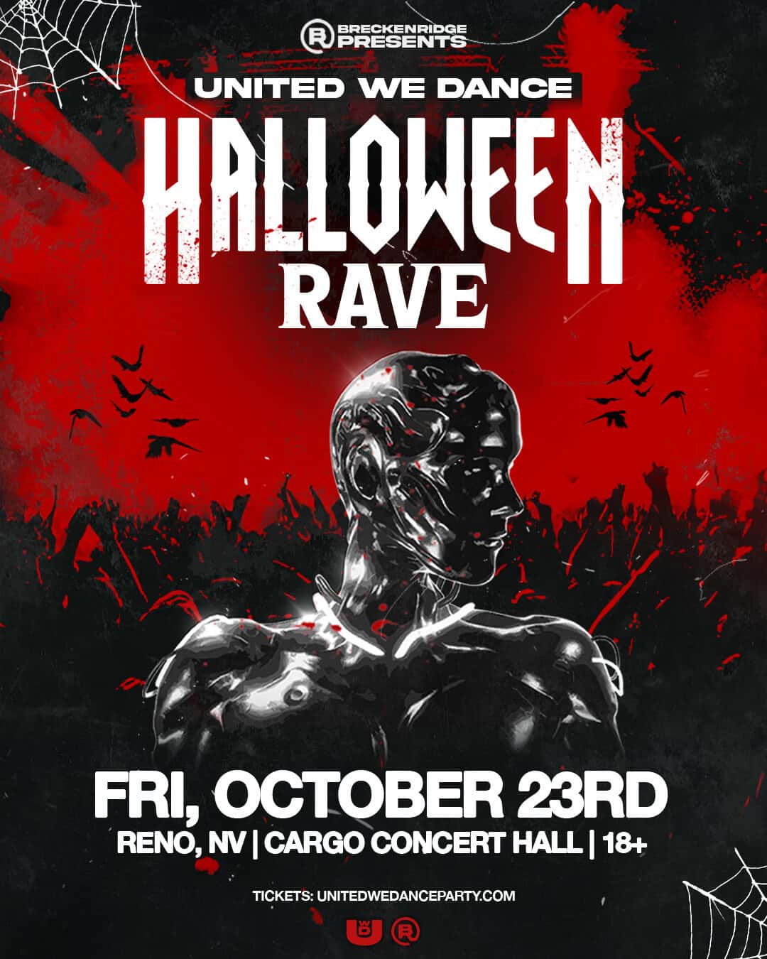 Flyer of United We Dance: Halloween Rave