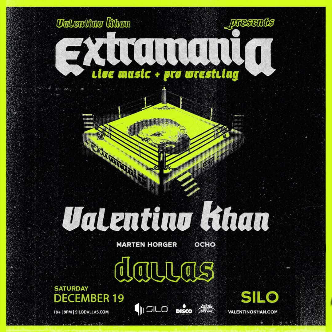 Cartel de Valentino Khan presents EXTRAMANIA