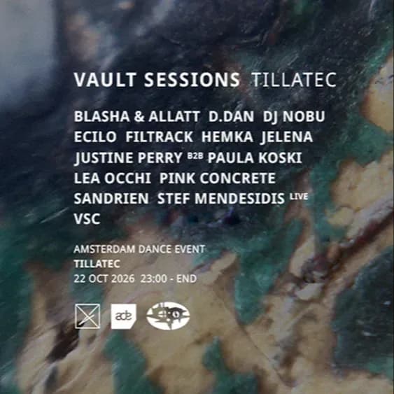 VAULT SESSIONS ADE TILLATEC