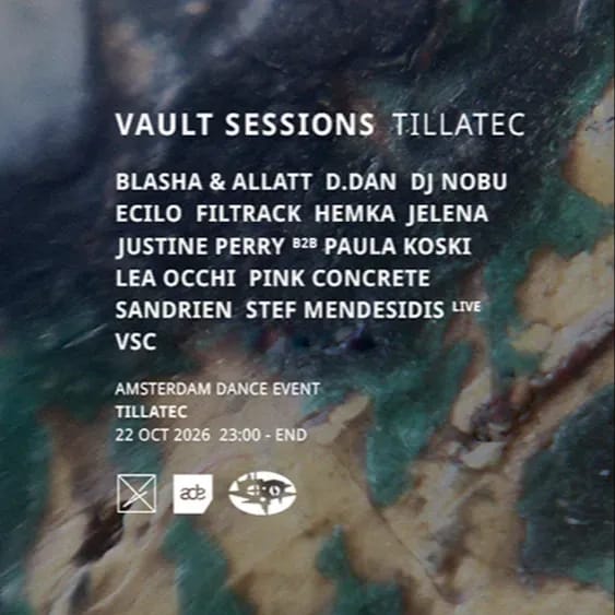 VAULT SESSIONS ADE TILLATEC