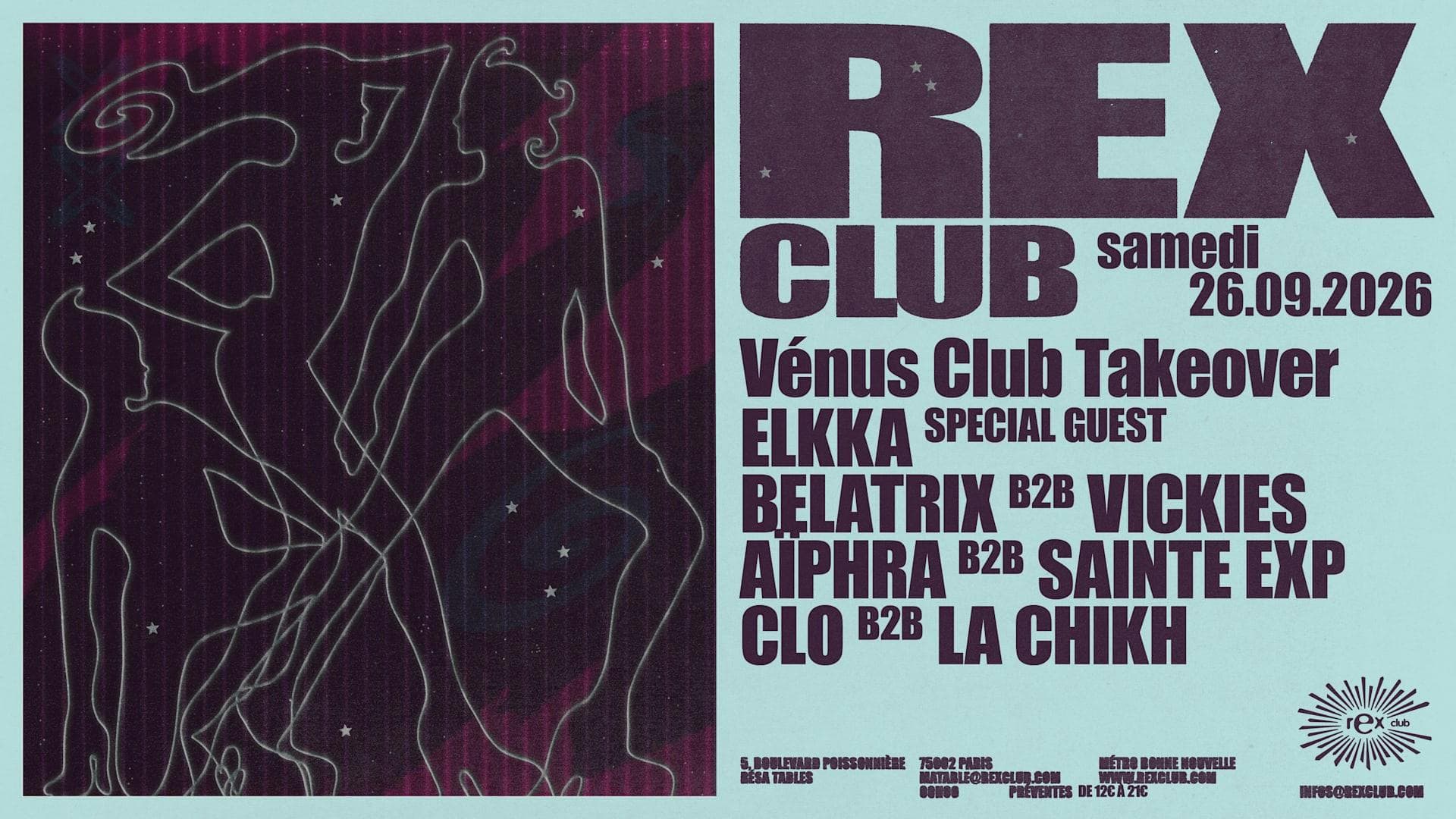 Vénus Club Invite Elkka