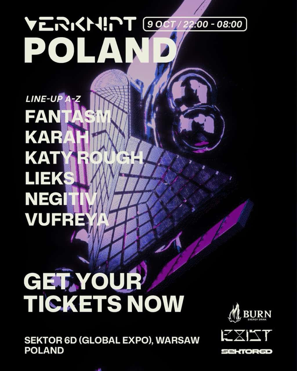 Flyer de Verknipt Poland 2026