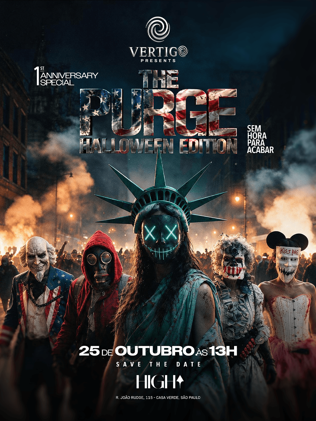 VERTIGO PURGE HALLOWEEN