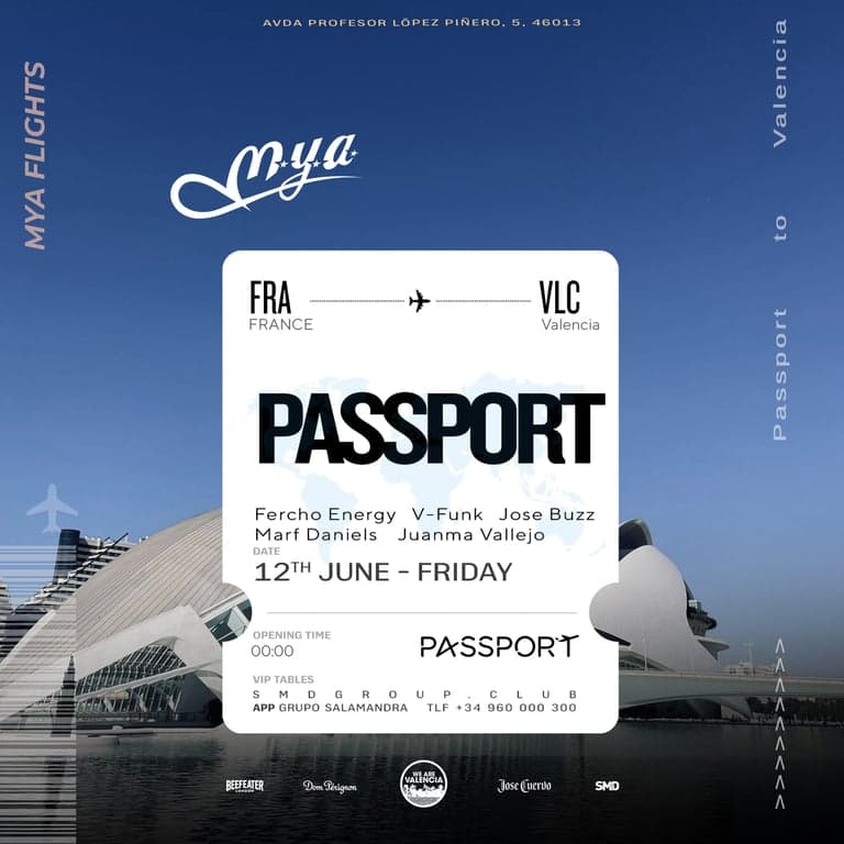 VIERNES 12 MYA: Passport