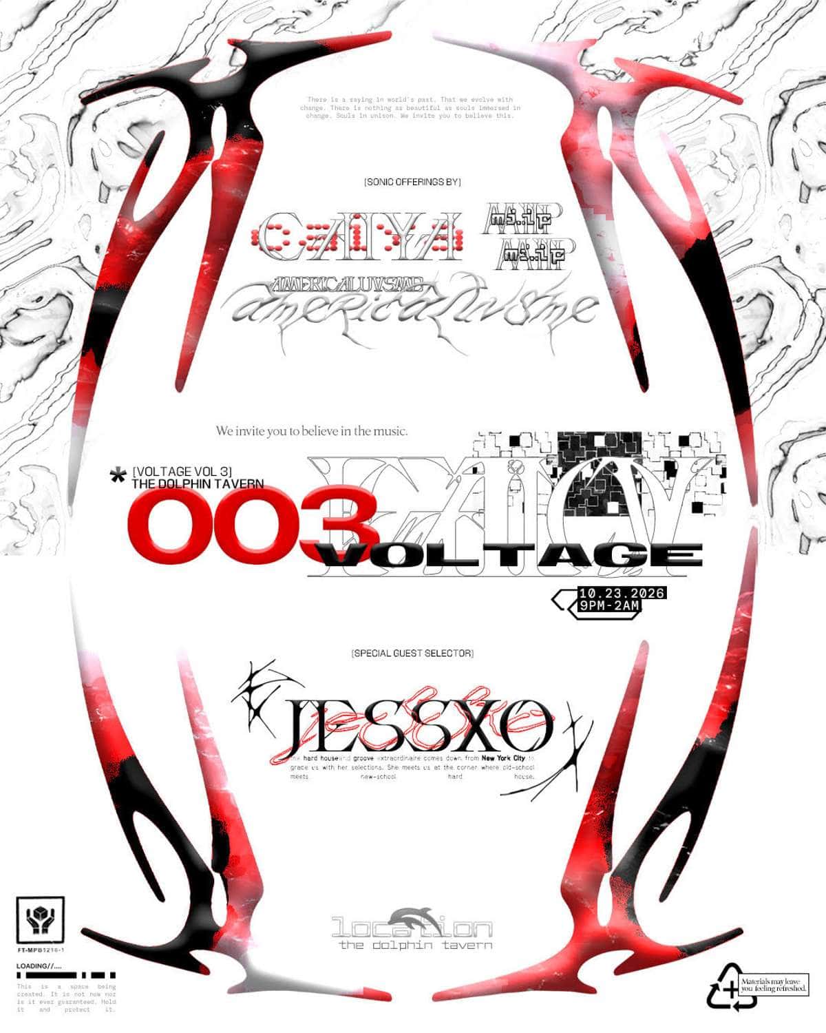 Flyer de Voltage