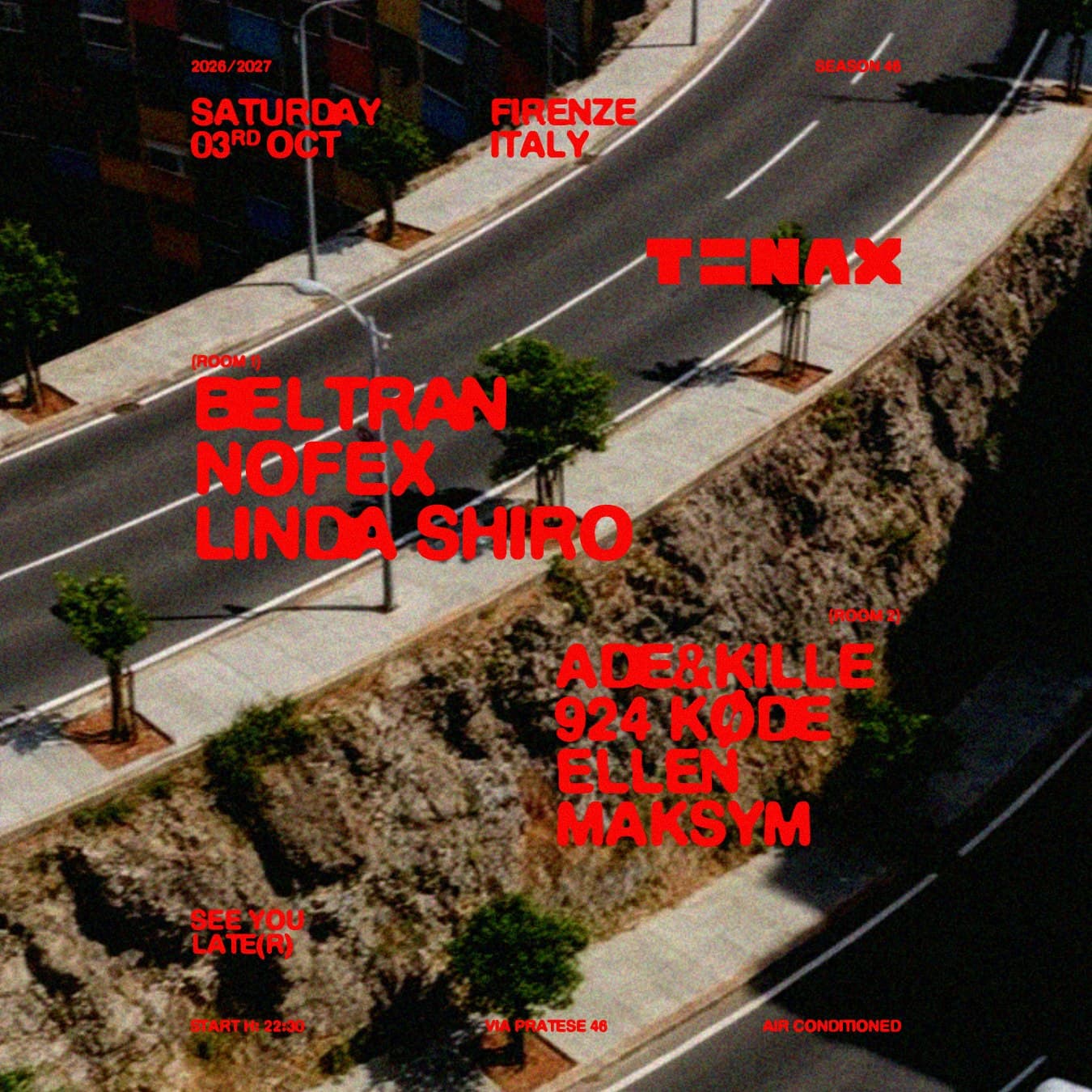 TENAX w/ Beltran, Nofex, Linda Shiro