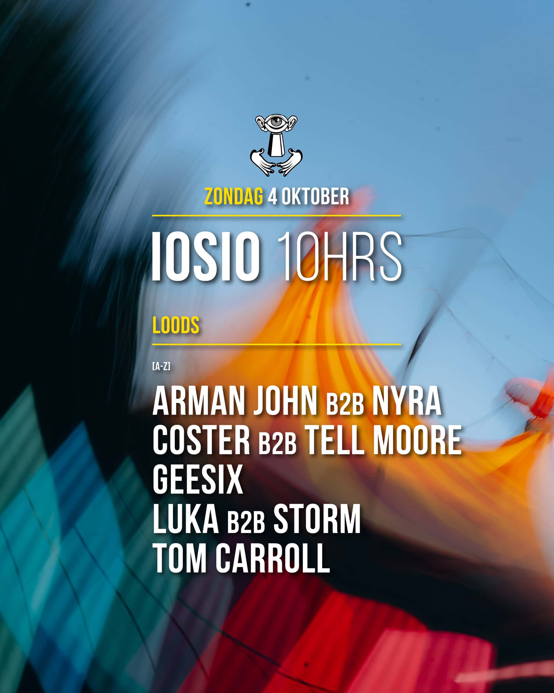 Flyer de Thuishaven w/ IOSIO 10HRS