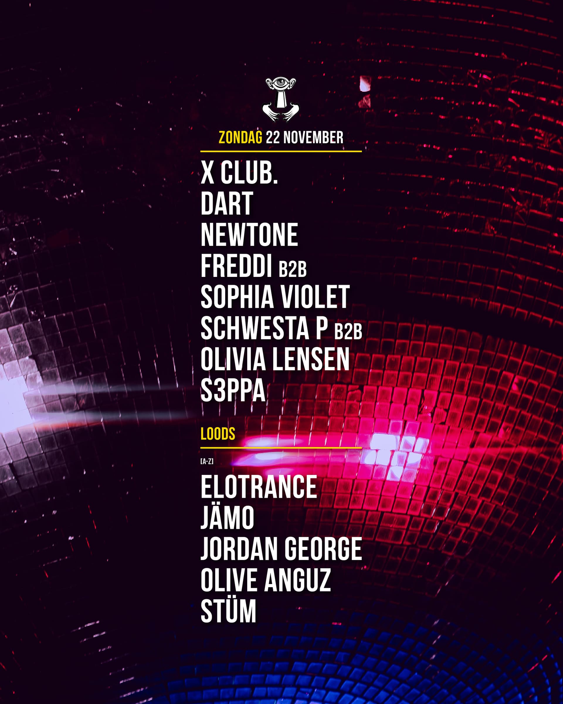 Thuishaven w/ X Club. / DART / NewTone & more