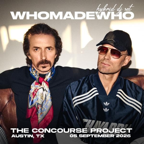 WhoMadeWho Hybrid DJ Set at The Concourse Project